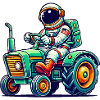 Astronaut Traktor