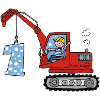 Excavator 1st Birthday