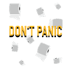 Toilet paper - Don't panic