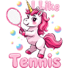 Einhorn Tennis Kinder Geschenk