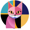 Cat Art Form