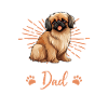 Pekingese Groovy Pekingese Dad