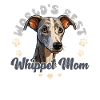 Whippet Groovy Whippet Mom