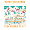 Camper Caravan Campfire Camping holiday