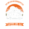 Camper Caravan Campfire Camping holiday