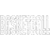 Basketball Pop Art Neon Slice