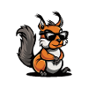 Squirrel Cool Comic