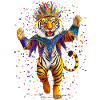Tiger Mardi Gras Fasching