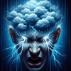 Gewitter in Kopf