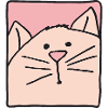 Cat Head Pink
