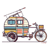 Cyclo Caravane by Cinodrago