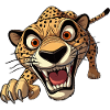 Cheetah attacks