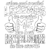 Best Electrical Engineer Legend