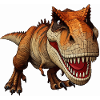 T-rex attacks png