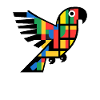 Cubisme abstrait Perroquet