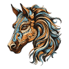Horse Portrait Head