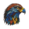 Eagle Portrait Head
