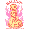 Balance & Flames – Fußballkunst mit Schädel