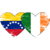 Venezuela Ireland Hearts Collage
