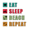 eat sleep strand repeat