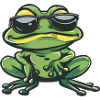 Frog Cool Comic