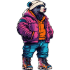 Bear Funny Winter