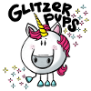 Einhorn Glitzerpups