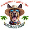 Schäferhund im Sommerlook: Pawsitively Ready