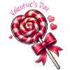 Valentine's Day Sweet Lollipop