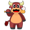 Bull Baseball Baseball Bat