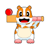 Hamster Cricket Cricket Bat