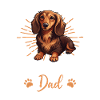 Dachshund Dog Weenie dad