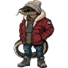 Snake Cobra Funny Winter