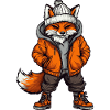 Fox Funny Winter