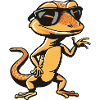 Lizard Cool Comic