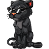 Panther Cool Comic