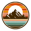 Mountains, nature, sunset