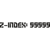 Z-Index: 99999 T-Shirt