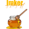 Passionate beekeeper // Illustration