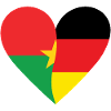 Burkina Faso Germany Heart