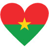 Burkina Faso Heart