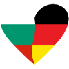 Bulgaria Germany Heart