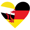 Brunei Germany Heart