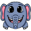 Elefant niedlich