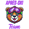 Bear Comic Ski Goggles