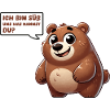 Bear Comic Cute