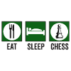 Eat Sleep Chess Chess Quote
