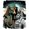 Horus as Futuristic Astronaut Concept