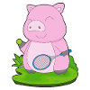 Raquette de tennis Pig