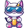 Cat Après-Ski Beer